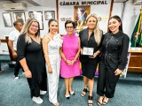 Presidente da Câmara entrega 1º Prêmio Mulher Destaque do Ano