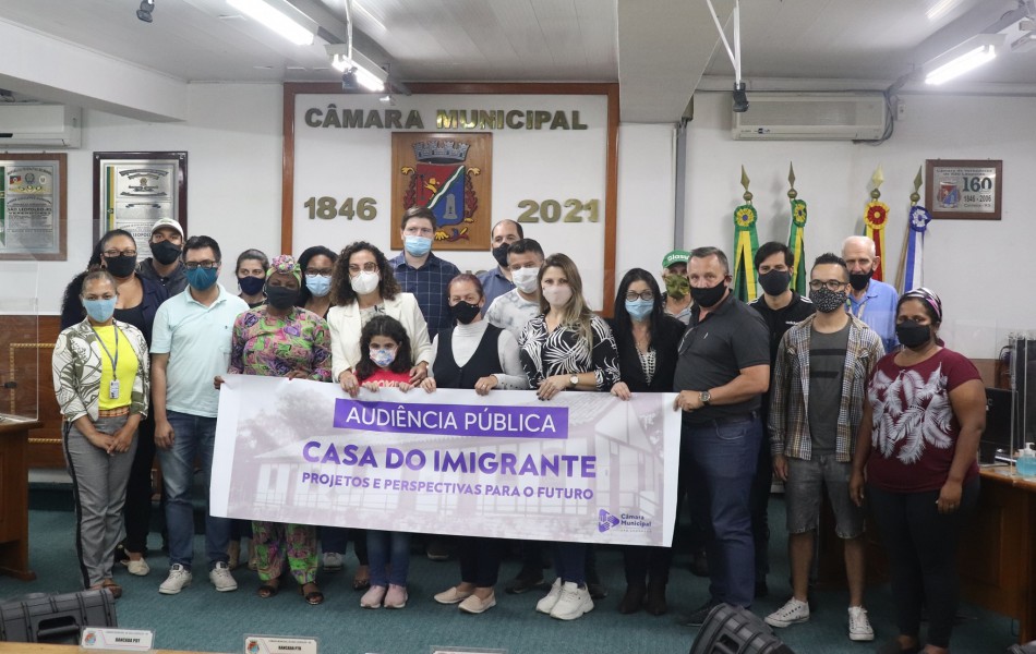 Projeto de restauração da Casa do Imigrante é apresentado ao público na Câmara de Vereadores de São Leopoldo