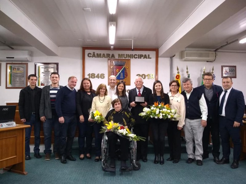 Juliano Maciel concede título de Cidadão Leopoldense ao pastor Dieterico Krause