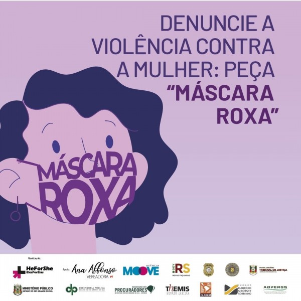 Ana Affonso solicita mobilização pela Campanha Máscara Roxa