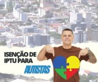 Lei do Vereador Falcão garante isenção de IPTU para autistas