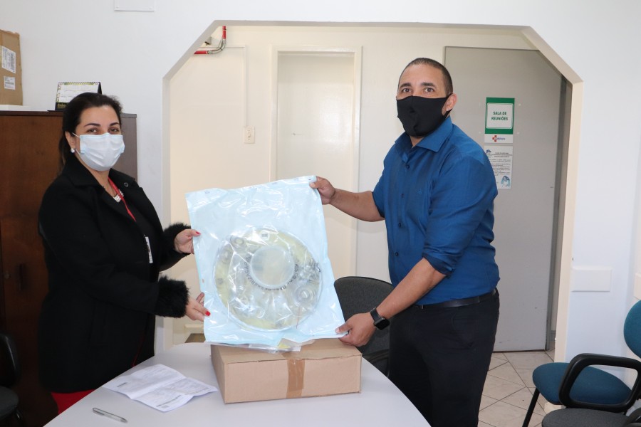 Após doação do vereador Marcelo Dentinho, Hospital Centenário passa a contar com sete bolhas respiratórias 