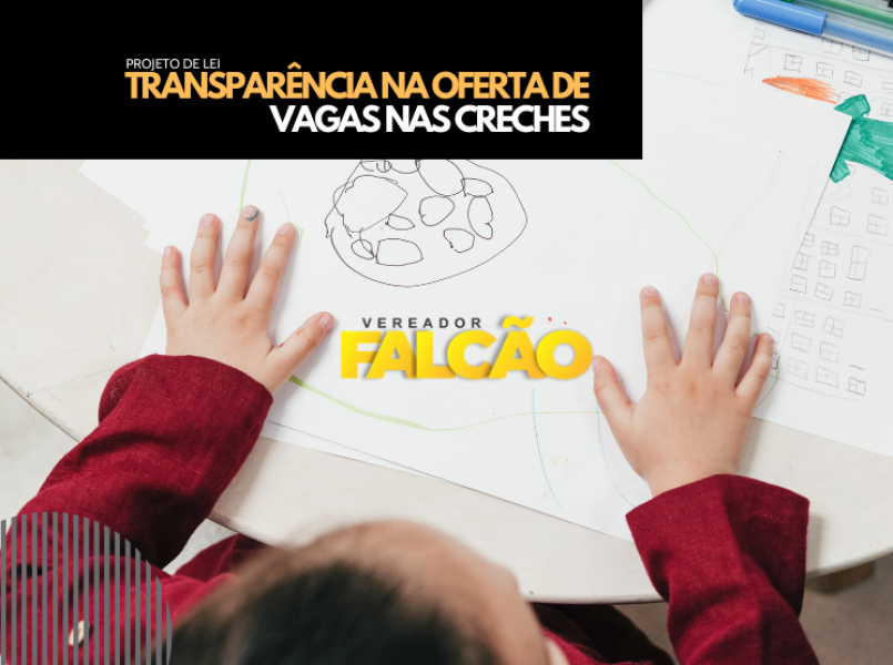 Entidades de defesa dos direitos da criança e adolescentes manifestam apoio a PL do vereador Falcão por transparência nas matrículas de creches