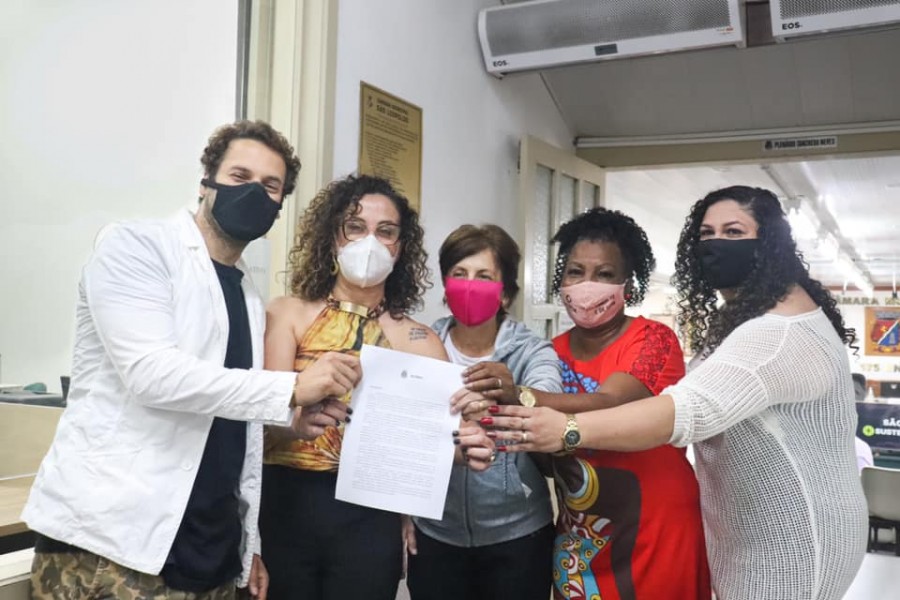 Vereadores protocolam PL que cria a Política de Proteção e Promoção da Saúde Menstrual em São Leopoldo
