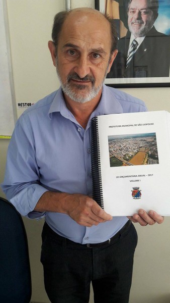 Vereador Nestor tem 11 emendas aprovadas para a Lei Orçamentária 2017