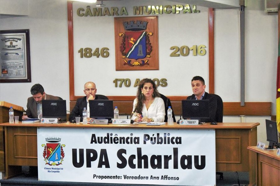 Audiência Pública destaca o papel da UPA Scharlau na assistência à saúde de São Leopoldo 