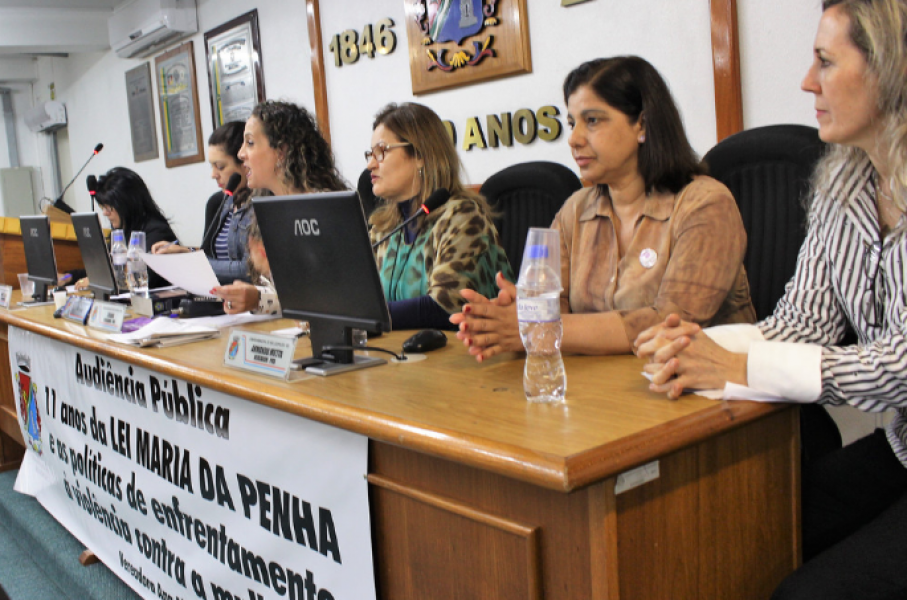 Durante Audiência Pública dos 11 anos da Lei Maria da Penha, Ana Affonso apresenta projeto de enfrentamento à violência doméstica