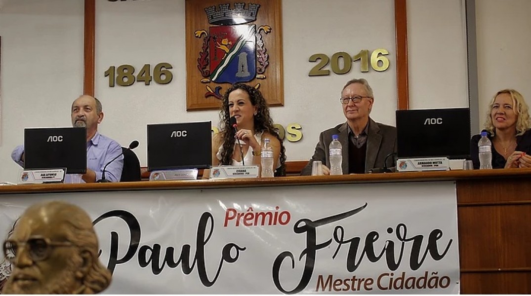 Inscrições ao Prêmio Paulo Freire foram prorrogadas até o dia 29 de setembro