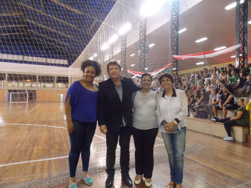 Vereadores do PDT prestigiam final da Liga Leopoldense de Futsal Amador